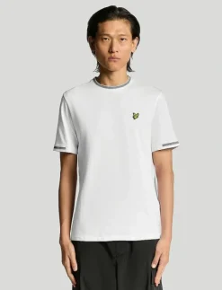 Lyle & Scott Birdseye Half Tipped T-Shirt - Kortärmad t-shirt| T-Shirts