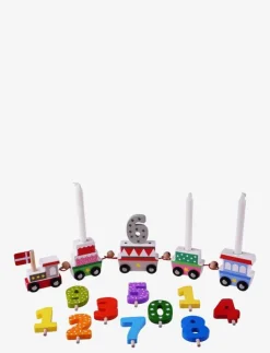 Barbo Toys Birthday Train with Numbers - Dekorationsdetaljer|Barn Inredning|Inredning