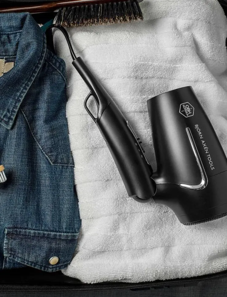 Kvinnor OBH Nordica Hår|Björn Axén tools flow travel hair dryer foldable - Resestorlek