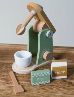 Dantoy BLENDER WOOD IN GIFT BOX 4 PARTS - Tillbehör till leksakskök|Barn Leksakskök & Tillbehör