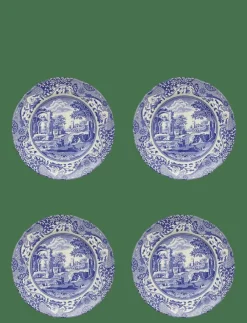 Spode Blue Italian Lunch Plate 4-pack - Mattallrikar| Tallrikar