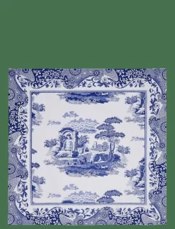 Spode Kökstextilier|Textilier|Blue Italian Napkins - Set of 4 - Tygservetter