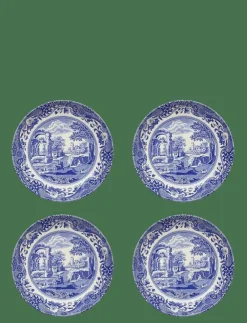 Spode Blue Italian Pasta Bowl 4-pack - Pastatallrikar| Tallrikar