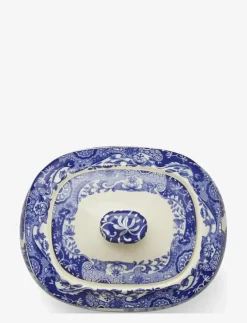 Spode Blue Italian Sugar Box - Sockerskålar| Köksförvaring