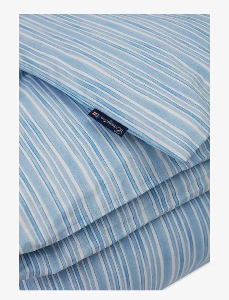 Lexington Home Striped Cotton Poplin Bed Set - Påslakanset| Sängtextilier