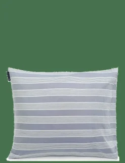 Lexington Home Sängtextilier|Blue/White Striped Lyocell/Cotton Pillowcase - Örngott
