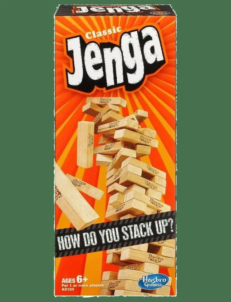 Barn Hasbro Gaming Pussel & Spel|board/card game Jenga Fine motor skill (dexterity) - Brädspel