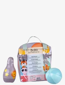 Barbo Toys BoBo - Soft Bowling Set - Interaktiva leksaker|Barn Babyleksaker|Babyleksaker