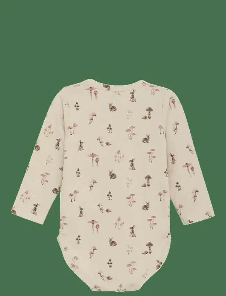 Minymo Body LS AOP - Långärmad bodysuit|Barn Bodysuits