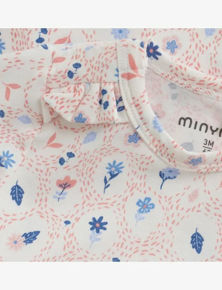 Barn Minymo Bodies|Body LS AOP - Långärmad body