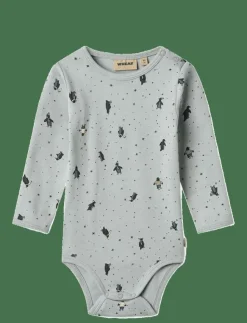 Barn Wheat Bodies|Body L/S Berti - Långärmad body