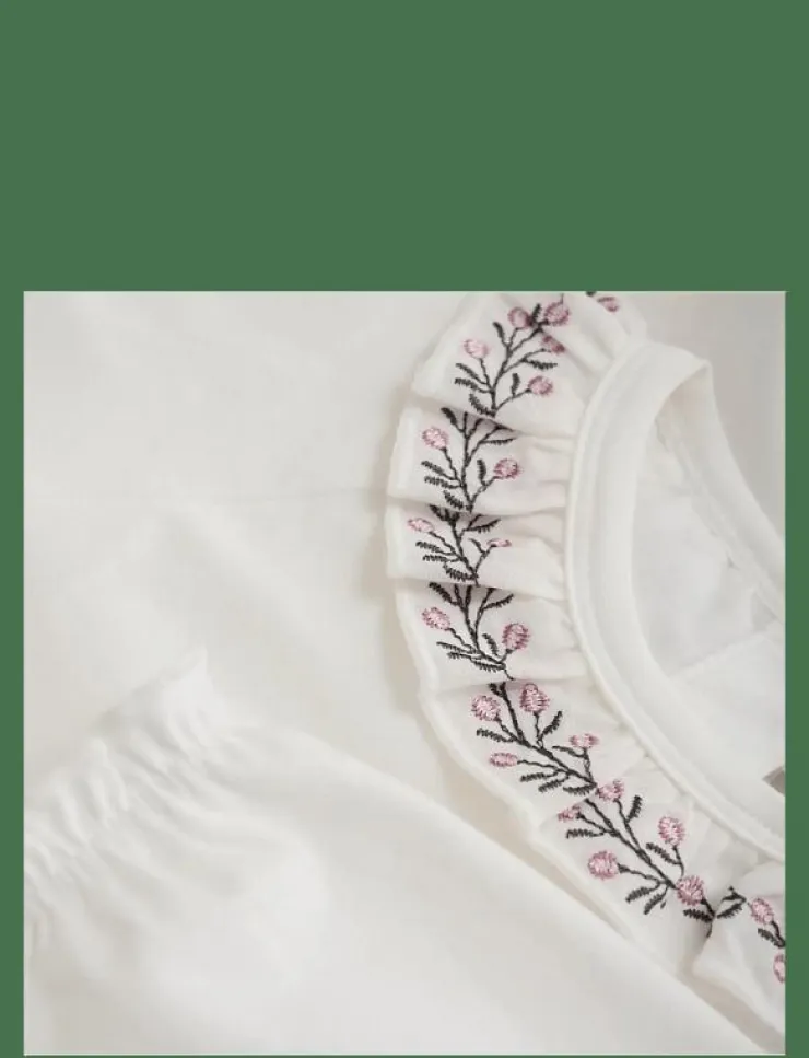 Barn En Fant Bodysuits|Body LS Collar - Långärmad bodysuit