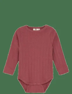 En Fant Body LS Pointelle - Långärmad bodysuit|Barn Bodysuits