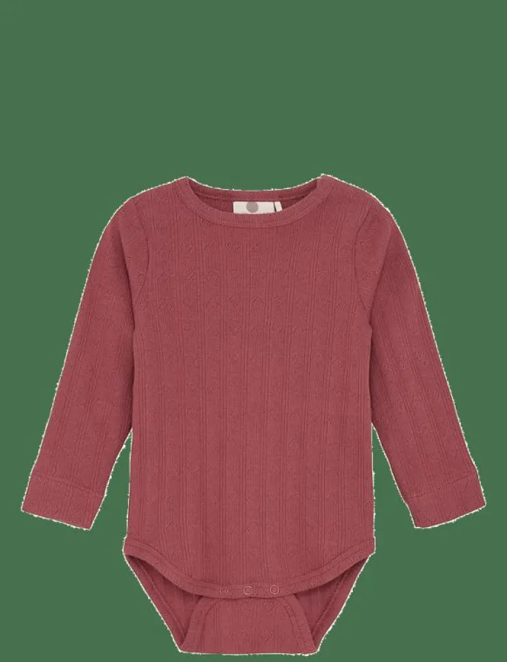 En Fant Body LS Pointelle - Långärmad bodysuit|Barn Bodysuits