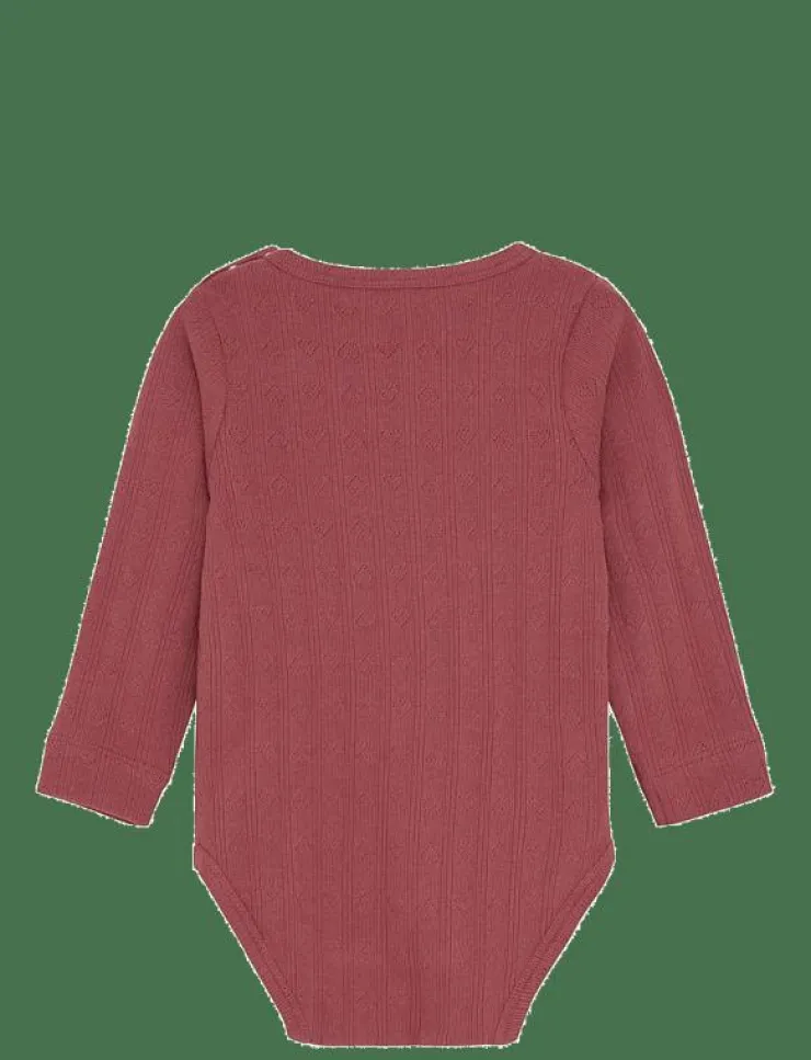 En Fant Body LS Pointelle - Långärmad bodysuit|Barn Bodysuits