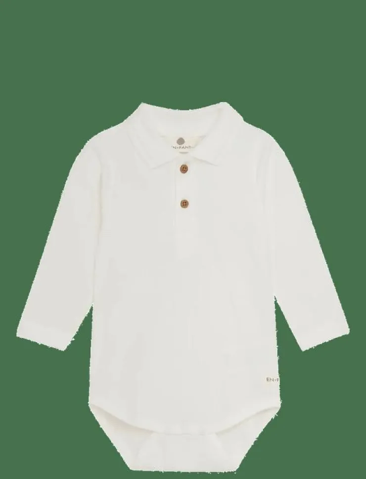 En Fant Body LS Polo - Långärmad bodysuit|Barn Bodysuits