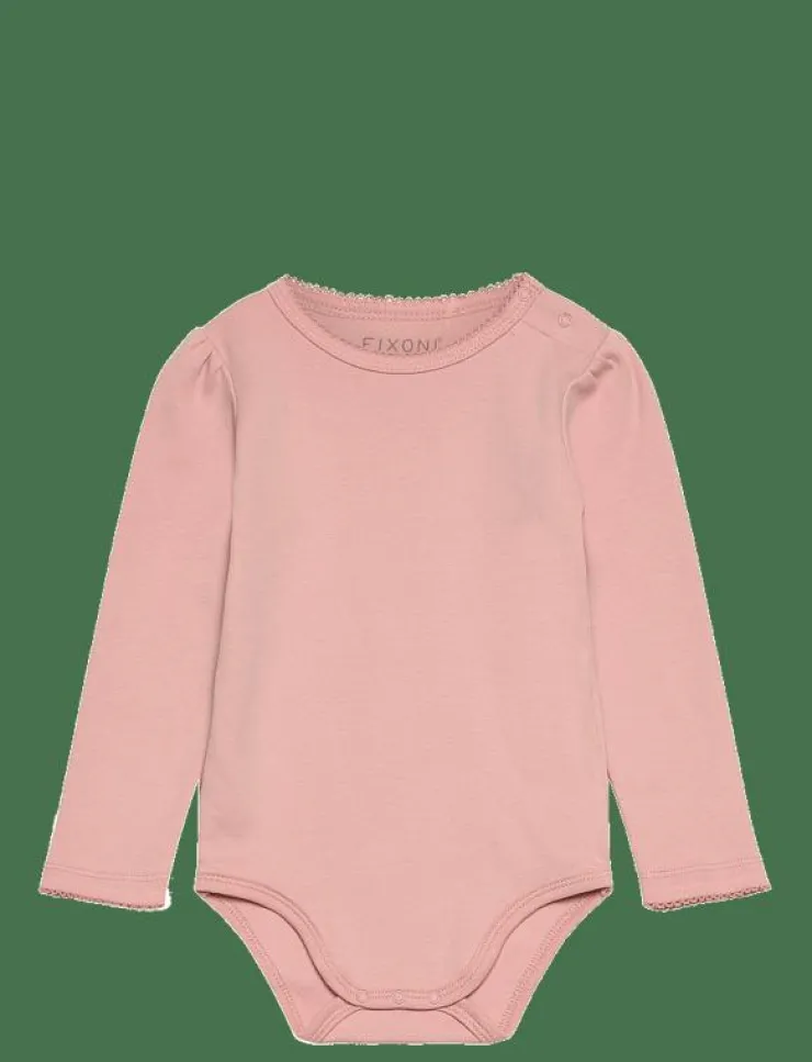 Fixoni Body LS Solid - Långärmad body|Barn Bodies