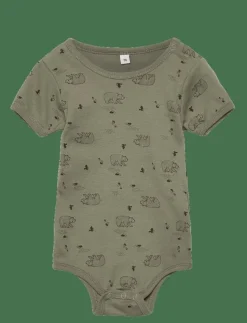 Pippi Body SS AO-printed (4-pack) - Kortärmad body|Barn Flerpack|Bodies