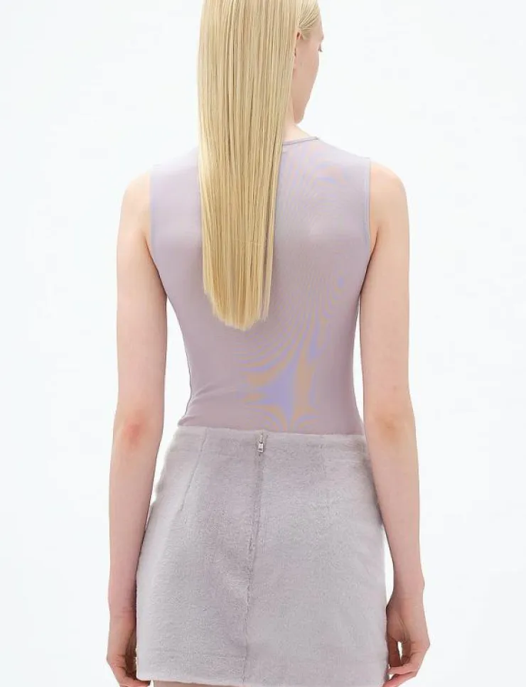 Kvinnor REMAIN Birger Christensen T-Shirts & Toppar|Bodysuit With Cutlines - Bodies