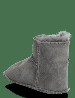 Barn Pom Pom Lära-Gå-Skor|Booty™ Sheapskin - Lära-gå-skor