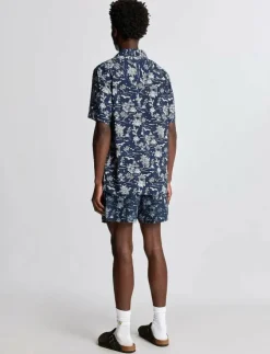 Lyle & Scott Botanical Garden Print Swimshort - Badbyxor| Badkläder