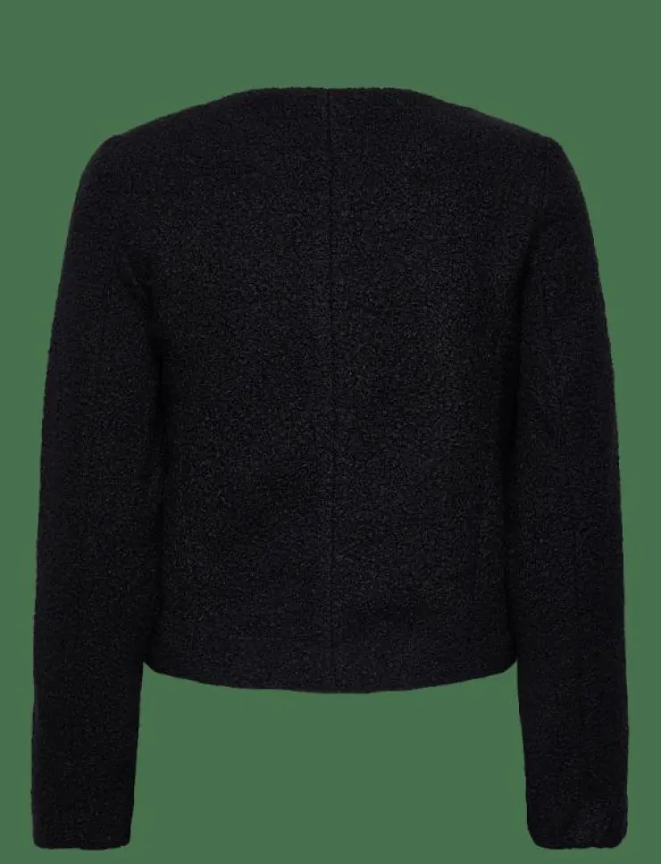 Kvinnor Mango Kavajer|Bouclé jacket with jewel buttons - Bouclés