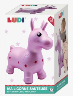Barn Ludi Uteleksaker|Bouncy Animal - Unicorn - Hoppdjur