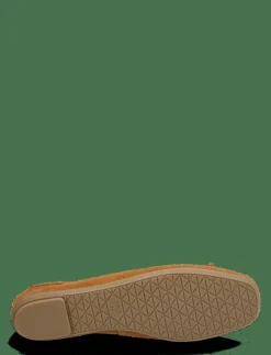 Kvinnor Mango Ballerinaskor|Bow suede ballerina - Ballerinas