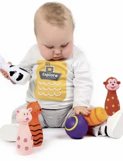 Ludi Bowling set - Animals - Interaktiva leksaker|Barn Babyleksaker|Babyleksaker