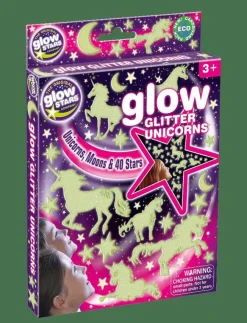 Brainstorm Glow Glitter Unicorns - Djur|Barn Inredning|Inredning