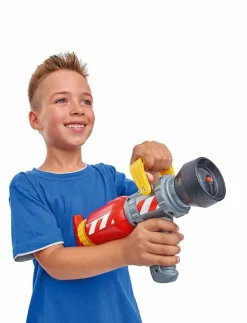 Fireman Sam Brandman Sam Vattenpistol med Lufttrycksfunktion - Leksaksverktyg|Barn Rollspel