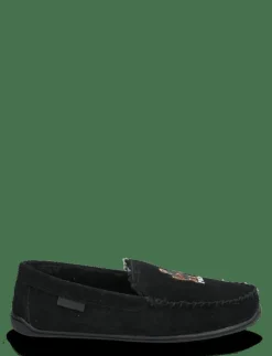 Polo Ralph Lauren Loafers|Brenan Polo Bear Suede Slipper - Loafers