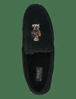 Polo Ralph Lauren Loafers|Brenan Polo Bear Suede Slipper - Loafers