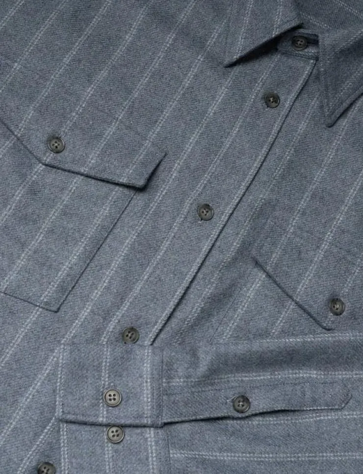 Filippa K Brushed Wool Overshirt - Overshirts|Kvinnor Overshirts