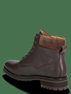 Polo Ralph Lauren Bryson Mid Leather Field Boot - Kängor med snörning| Kängor
