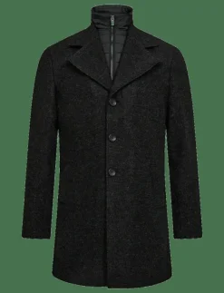 Bruun & Stengade BS Auckland Slim Fit Coat - Ullkappor| Jackor & Rockar