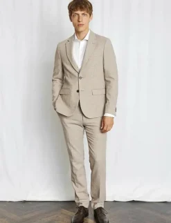 Bruun & Stengade Kostymer & Kavajer|BS Chiavari Classic Fit Blazer - Enkelknäppta kavajer