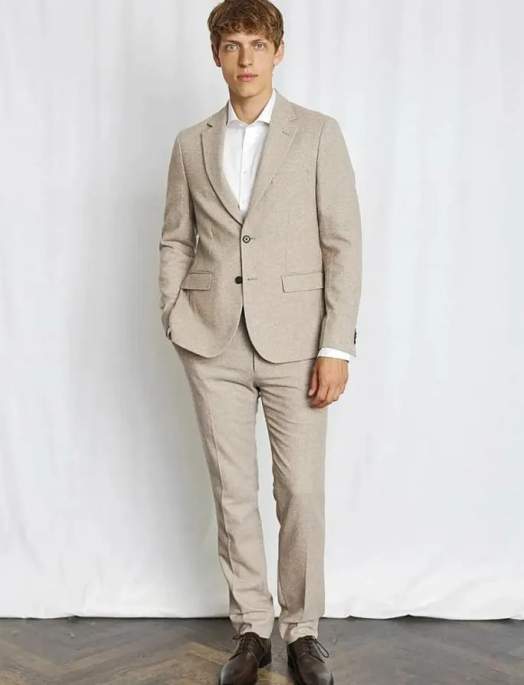 Bruun & Stengade Kostymer & Kavajer|BS Chiavari Classic Fit Blazer - Enkelknäppta kavajer