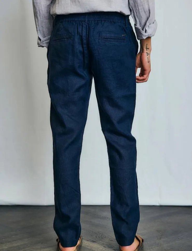 Bruun & Stengade BS Ervis Regular Fit Chinos - Linnebyxor| Byxor