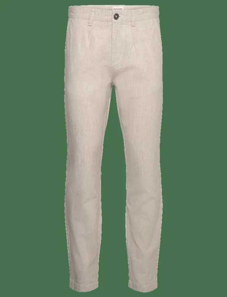 Bruun & Stengade BS Ikaros Slim Fit Chinos - Linnebyxor| Byxor