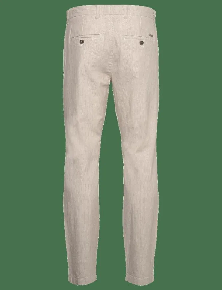 Bruun & Stengade BS Ikaros Slim Fit Chinos - Linnebyxor| Byxor