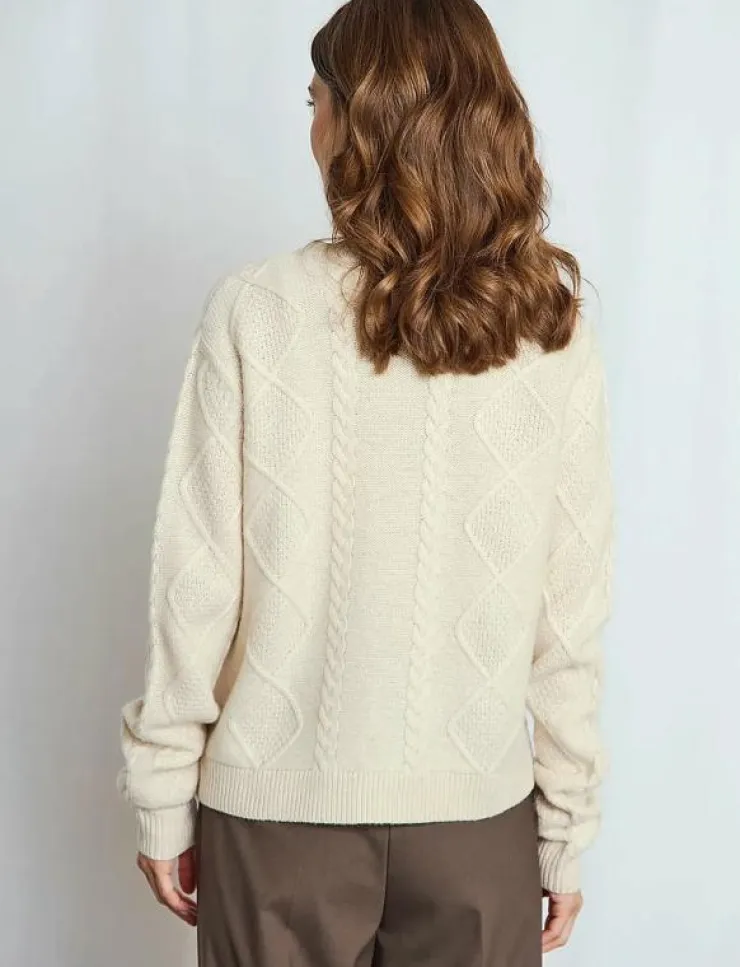 Bruun & Stengade BS Marita Regular Fit Knitwear - Koftor|Kvinnor Plus Size & Curvy|Stickat
