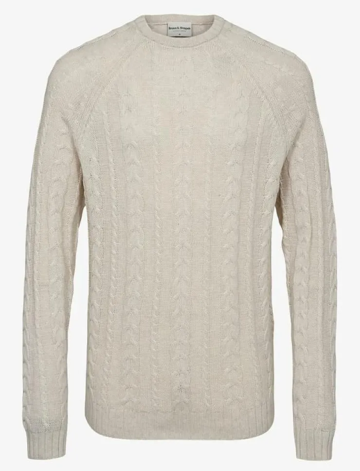 Bruun & Stengade Stickat|BS Odale Regular Fit Knitwear - Rundhalsad