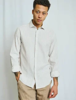 Bruun & Stengade BS O'Sullivan Casual Modern Fit Shirt - Linneskjortor| Skjortor