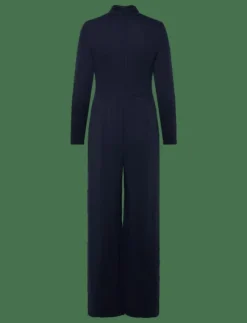 Kvinnor Lauren Ralph Lauren Jumpsuits|Buckle-Trim Jersey Surplice Jumpsuit - Jumpsuits