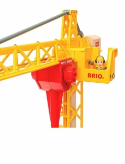 BRIO Byggkran med lampor - Byggmaskiner|Barn Leksaksfordon & Bilar