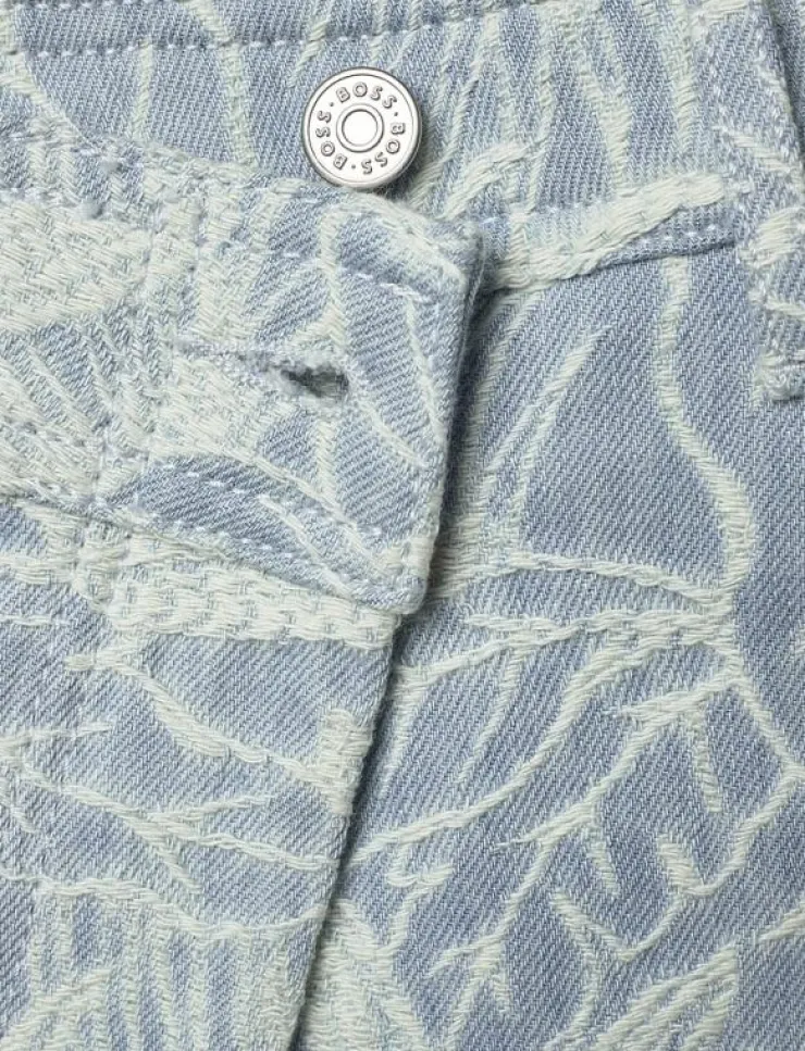 Kvinnor BOSS Denimkläder|C_DENIM SKIRT MINI - Korta kjolar