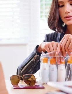 Go Travel Cabin Bottle Set - Resetillbehör|Kvinnor Resetillbehör|Resväskor & Tillbehör