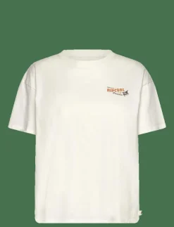 Kvinnor Rip Curl Toppar & T-Shirts|CALA VADELLA RELAXED TEE - T-Shirts