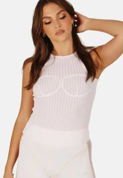 OW Collection CALLIE Stitch Tank Top - Överdelar|Kvinnor Pyjamas & Loungewear